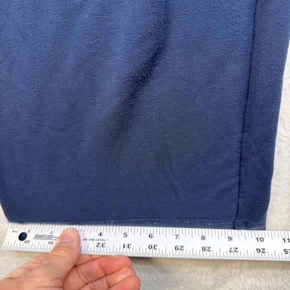 Lake Pajama Set Navy Blue Modal Loungewear Long Sleeve Top Pants Women M - Picture 13 of 15